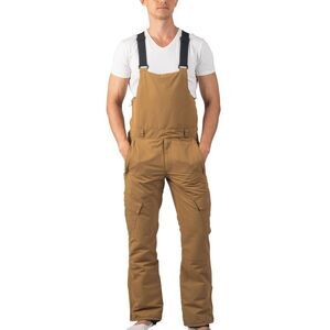 Alpine Swiss Mens Insulated Snow Bib Overalls Waterproof Ski Snowboard Pants